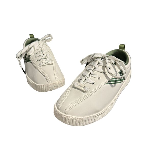 Tretorn Nylite Set Point Womens Green White Sneaker, Size 6.5M WORN ONCE - Picture 3 of 10